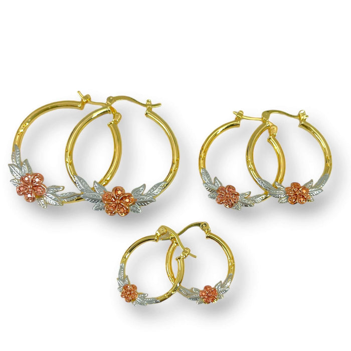 Arracada de Oro Laminado 14k | Mujer