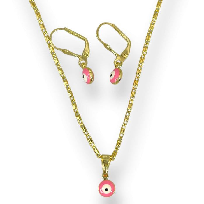Set de tres piezas de Oro Lamiando 14k | Mujer