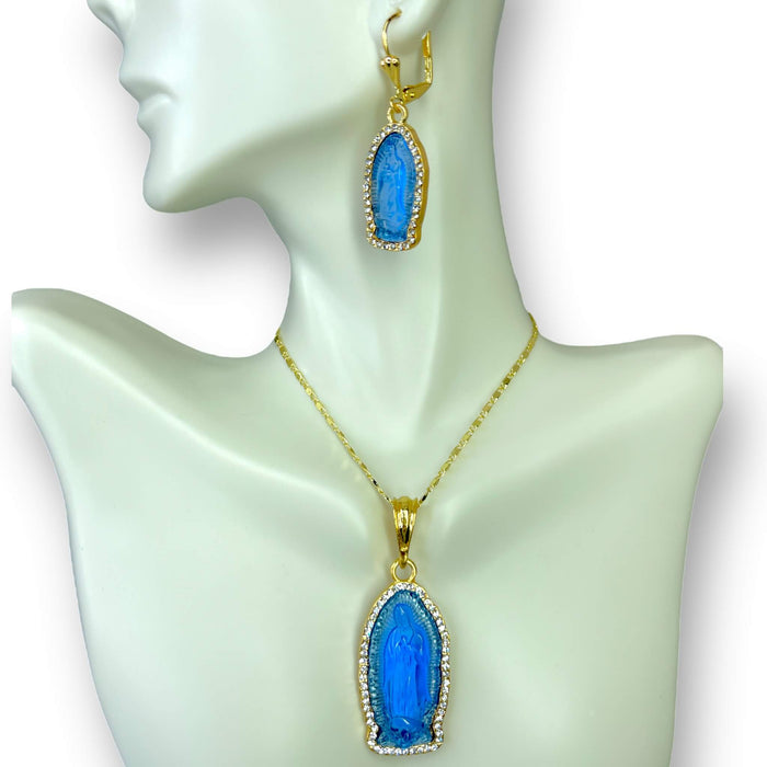 Set de tres piezas de Oro Lamiando 14k | Mujer