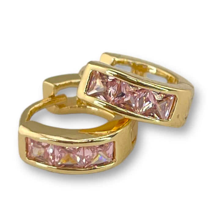 Aretes de Oro Laminado 14k | Mujer