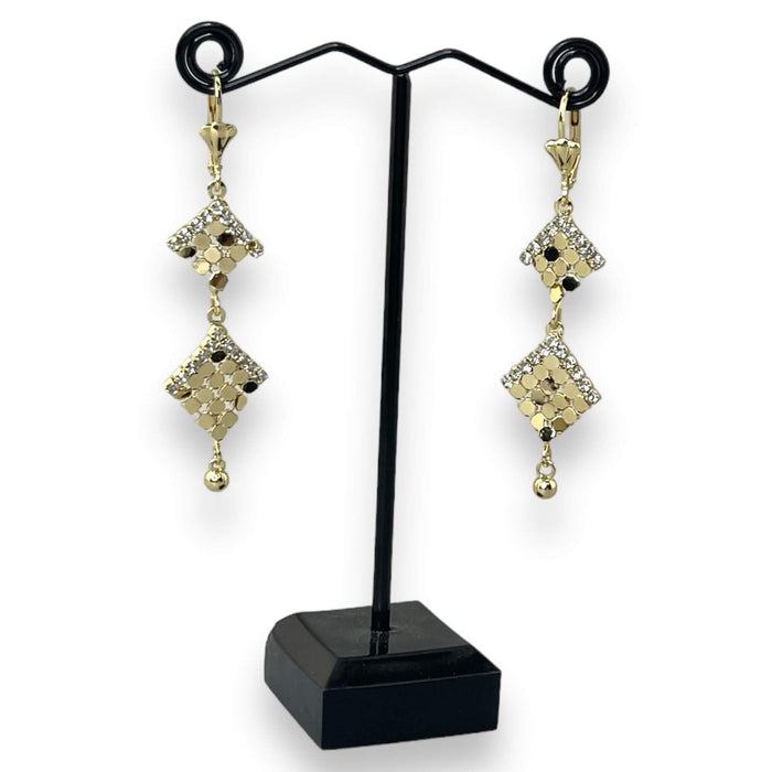 Aretes de Oro Laminado 14k | Mujer