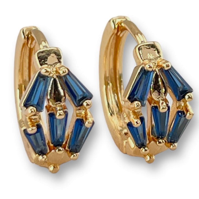 Aretes de Oro Laminado 14k | Mujer