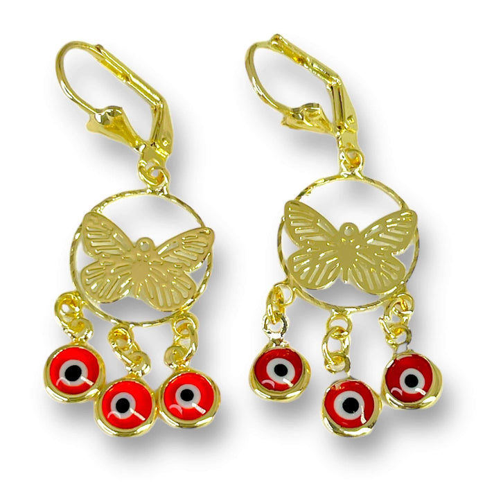 Aretes de Oro Laminado 14k | Mujer