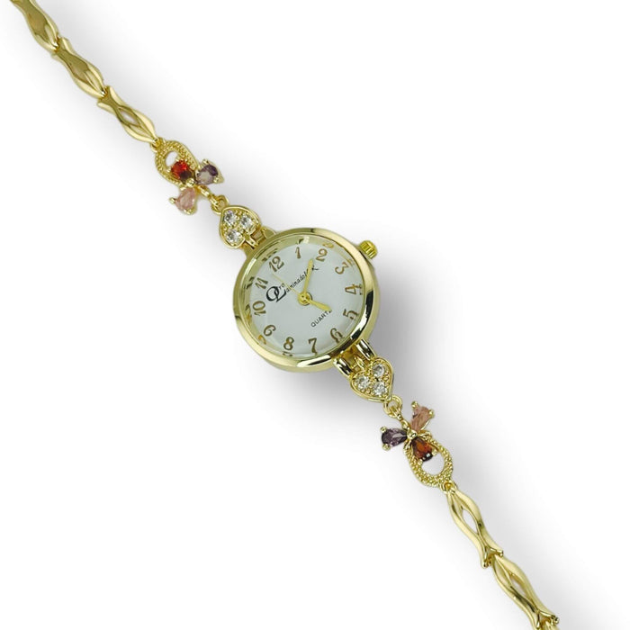 Reloj de oro laminado 14k | Mujer