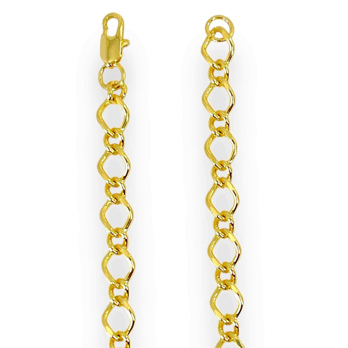 Cadena de Oro Laminado 14k | Mujer