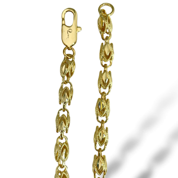 Cadena de Oro Laminado 14k | Hombre