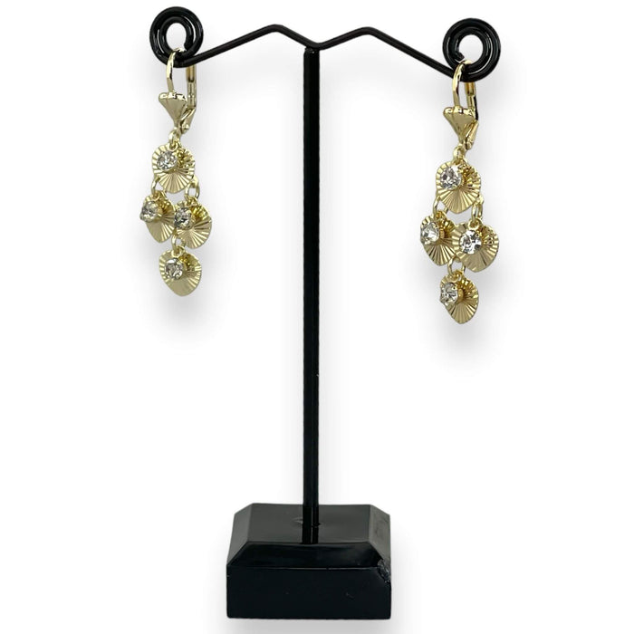 Aretes de Oro Laminado 14k | Mujer