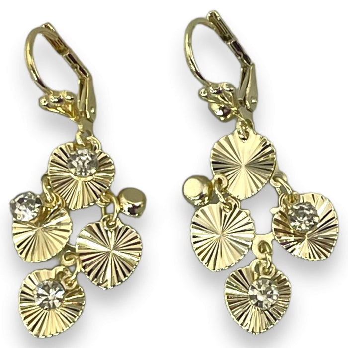 Aretes de Oro Laminado 14k | Mujer