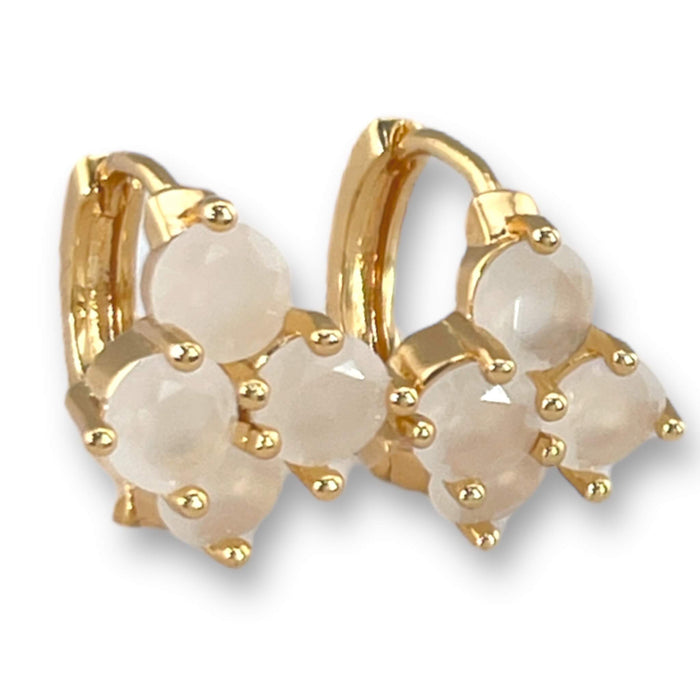 Aretes de Oro Laminado 14k | Mujer