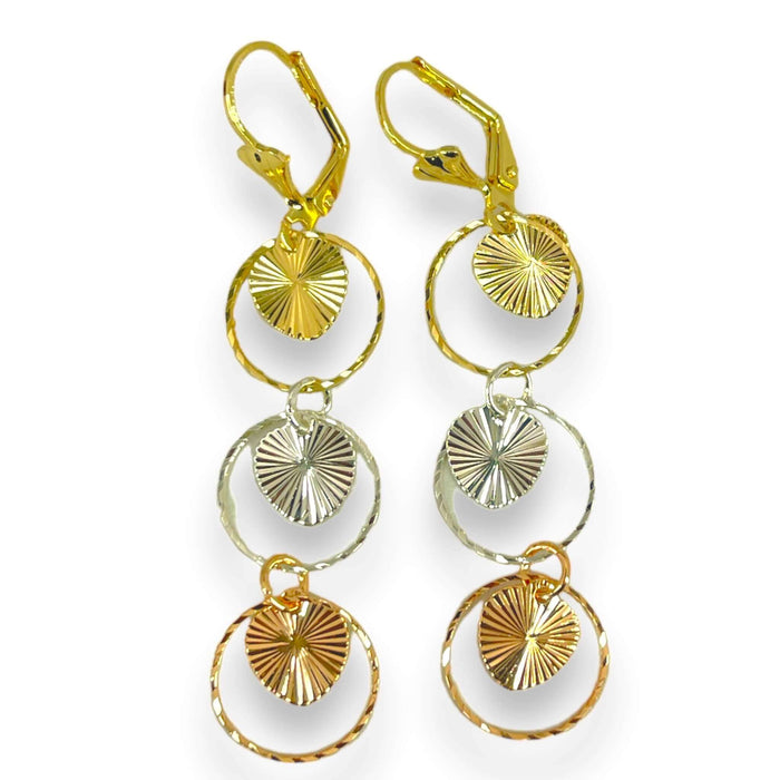 Aretes de Oro Laminado 14k | Mujer