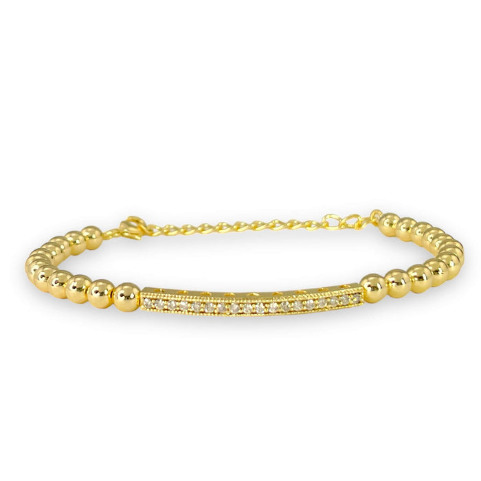 Brazalete de Oro Laminado 14k | Mujer