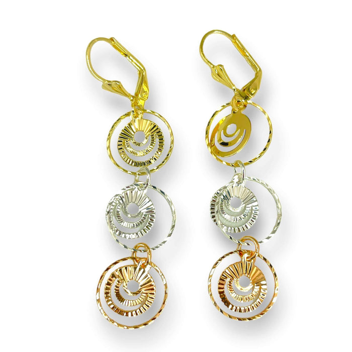 Aretes de Oro Laminado 14k | Mujer