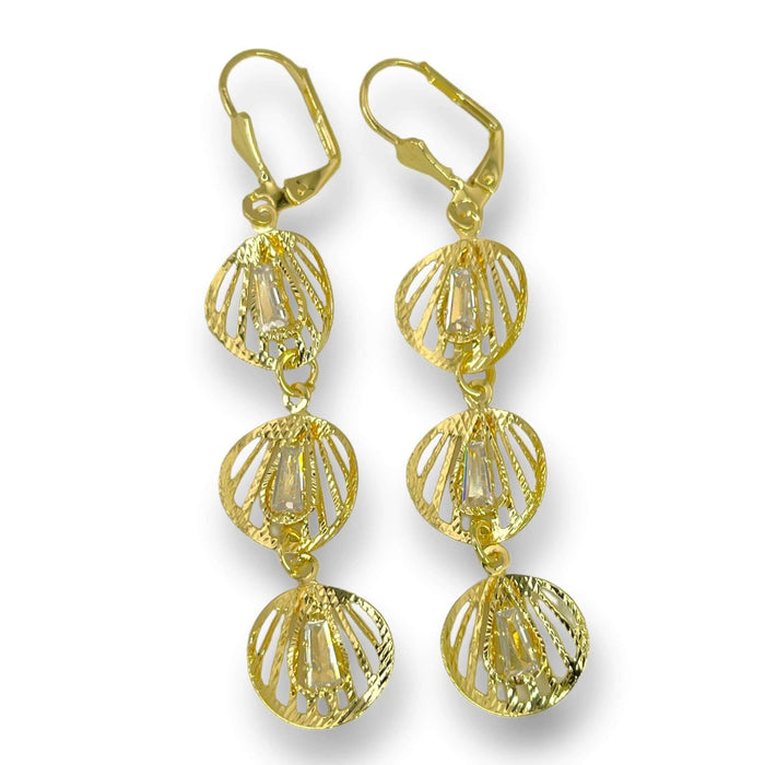 Aretes de Oro Laminado 14k | Mujer