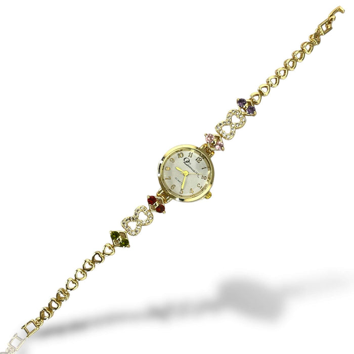 Reloj de oro laminado 14k | Mujer