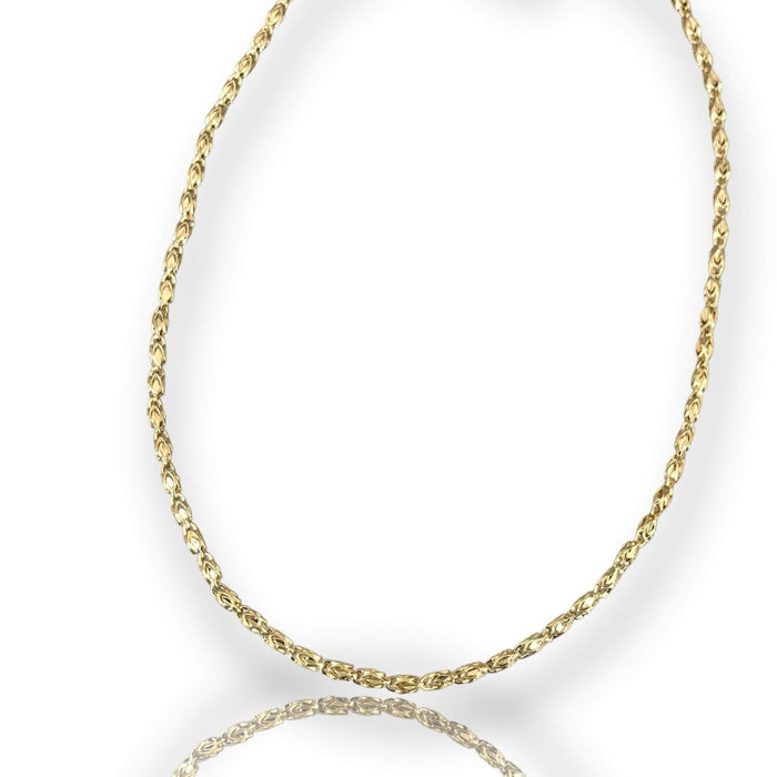 Cadena de Oro Laminado 14k | Mujer