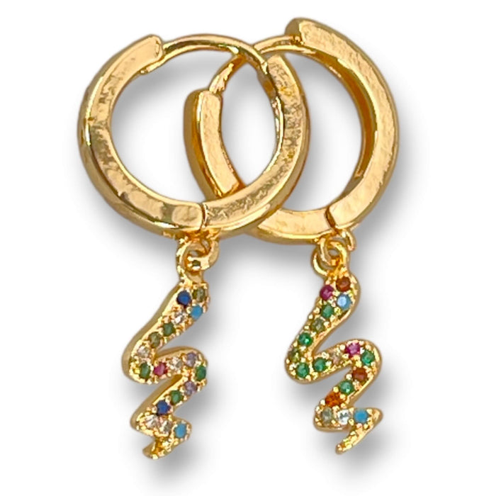 Aretes de Oro Laminado 14k | Mujer