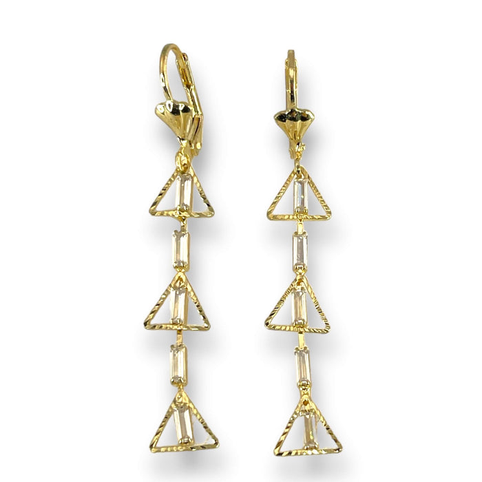 Aretes de Oro Laminado 14k | Mujer