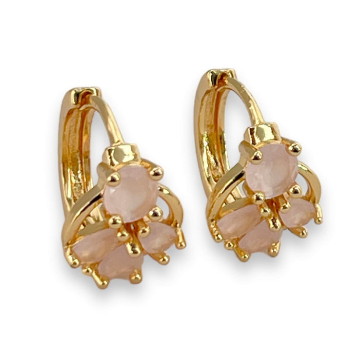 Aretes de Oro Laminado 14k | Mujer