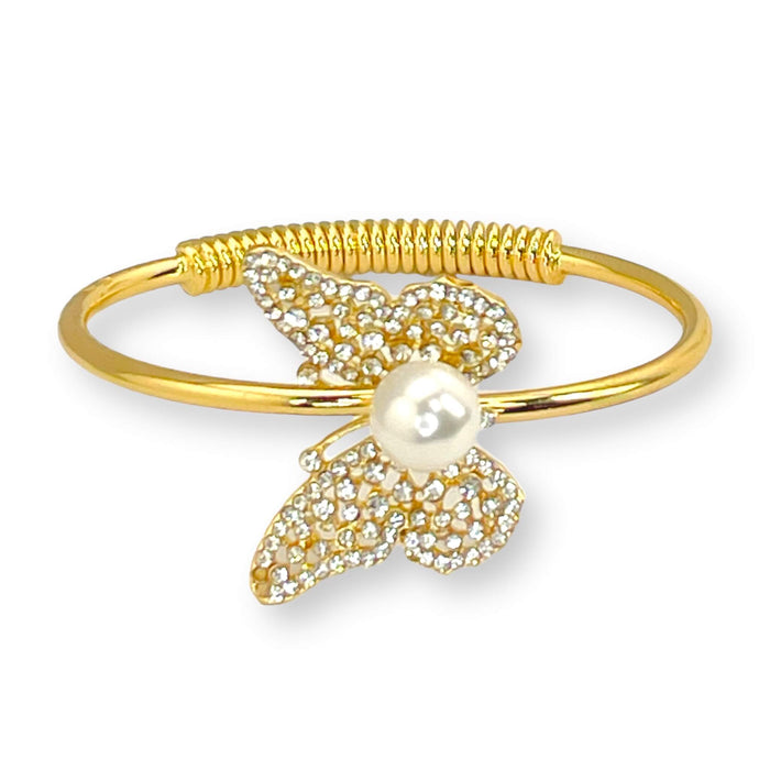 Brazalete de Oro Lamiando 14k | Mujer