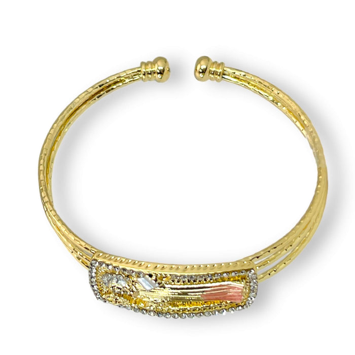 Brazalete de Oro Lamiando 14k | Mujer