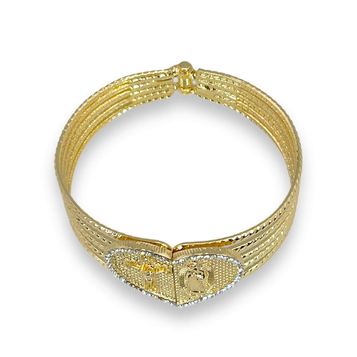 Brazalete de Oro Lamiando 14k | Mujer