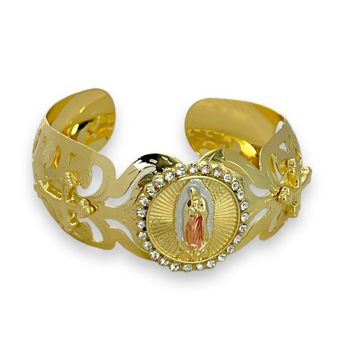 Brazalete de Oro Lamiando 14k | Mujer