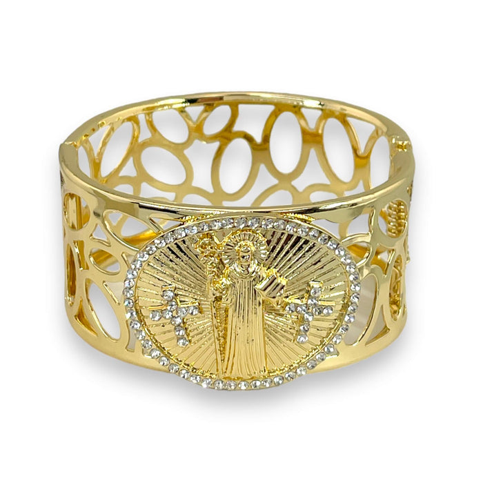 Brazalete de Oro Lamiando 14k | Mujer