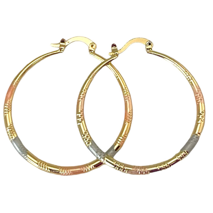 Arracada de Oro Laminado 14k | Mujer