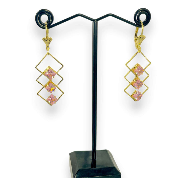 Aretes de Oro Laminado 14k | Mujer