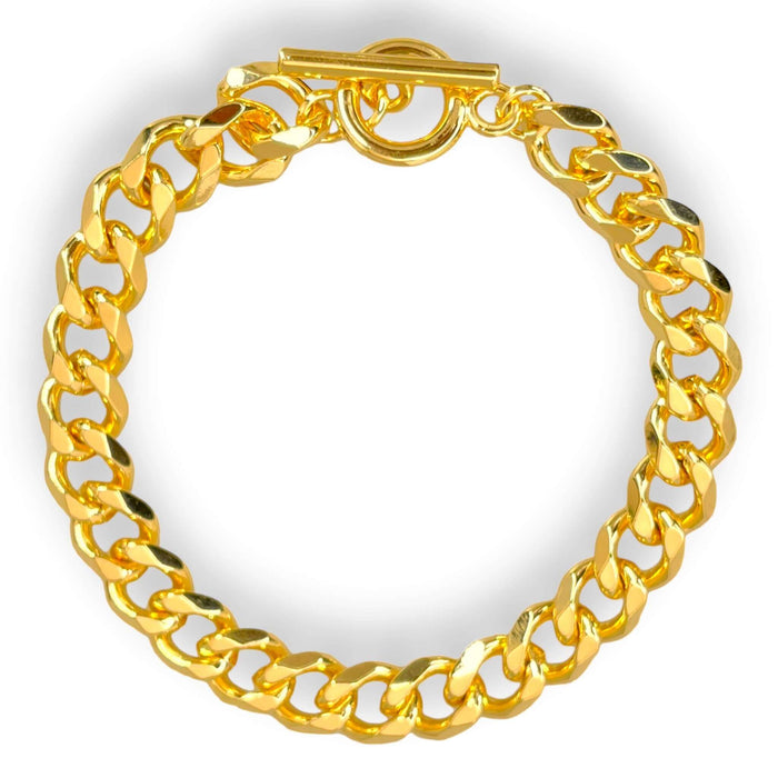 Pulsera de mano, Oro Laminado | Mujer