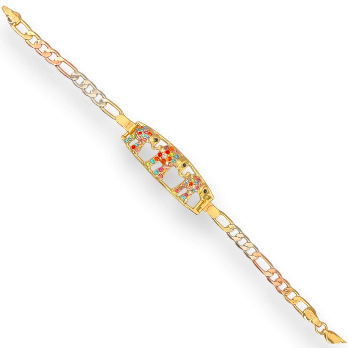 Pulsera de mano, Oro Laminado | Mujer