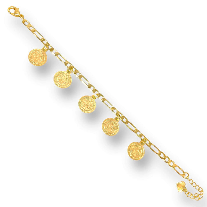 Pulsera de mano, Oro Laminado | Mujer