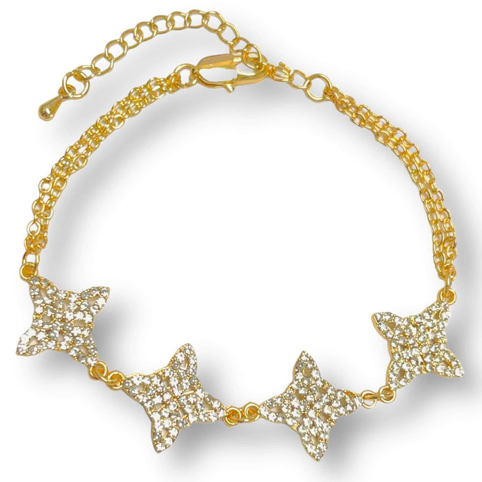 Pulsera de mano, Oro Laminado | Mujer