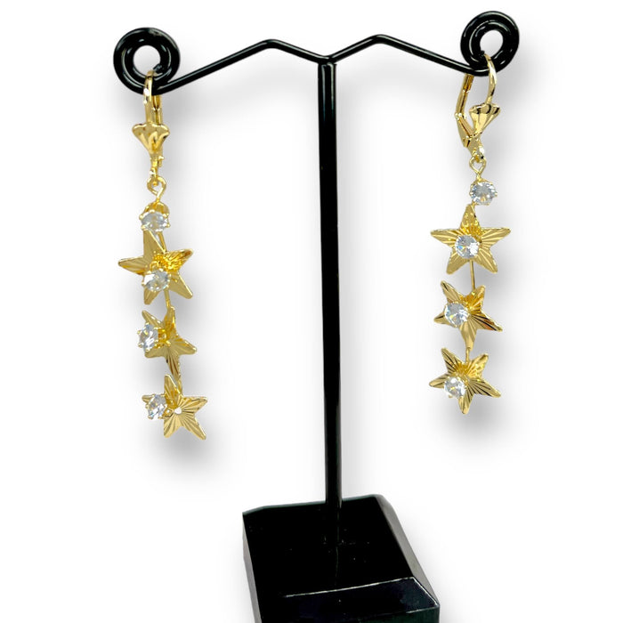 Aretes de Oro Laminado 14k | Mujer