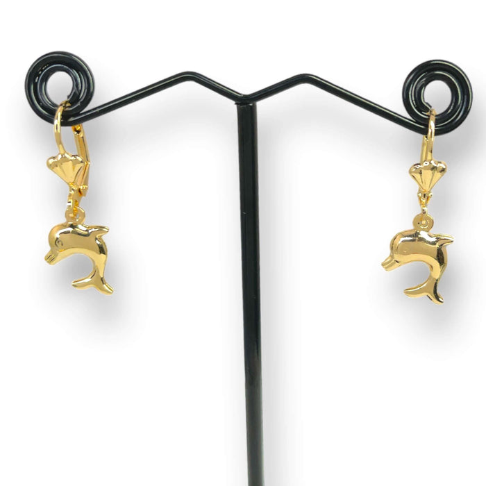 Aretes de Oro Laminado 14k | Mujer