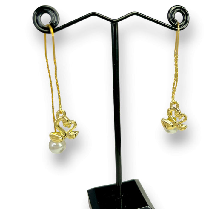 Aretes de Oro Laminado 14k | Mujer