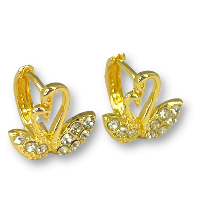 Aretes de Oro Laminado 14k | Mujer