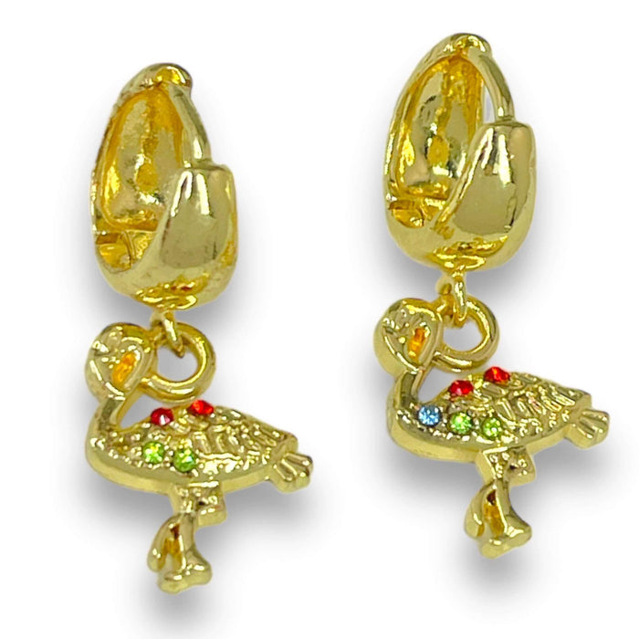 Aretes de Oro Laminado 14k | Mujer