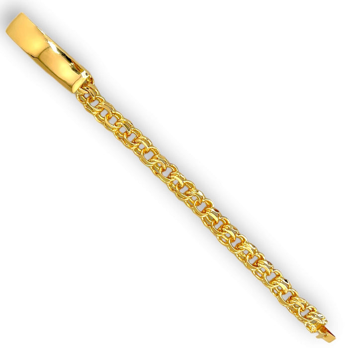 Esclava de Oro Laminado 14k| Hombre